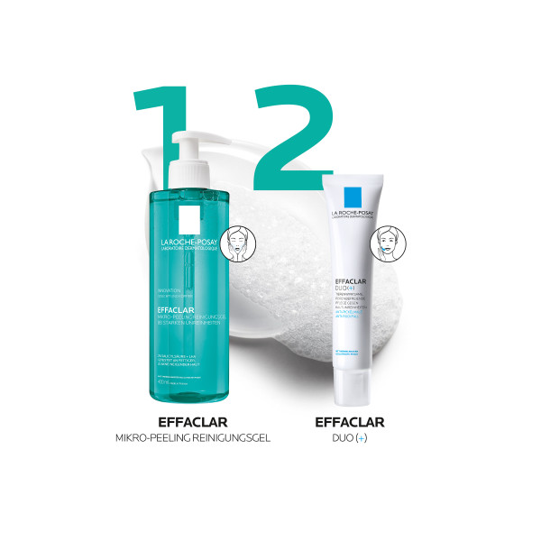 LA ROCHE-POSAY Effaclar Mikro-Peeling Reinigungsgel 400 ml Gel