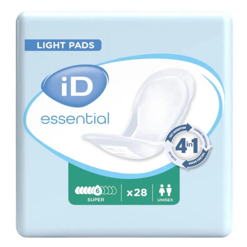 iD essential SUPER LIGHT PADS  6X28 St