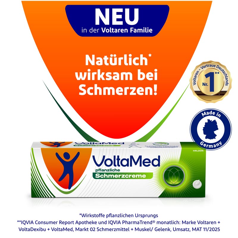 VoltaMed pflanzliche Schmerzcreme  - Jetzt 20% sparen- Jetzt 20% sparen - Jetzt 20% sparen 50 g Creme