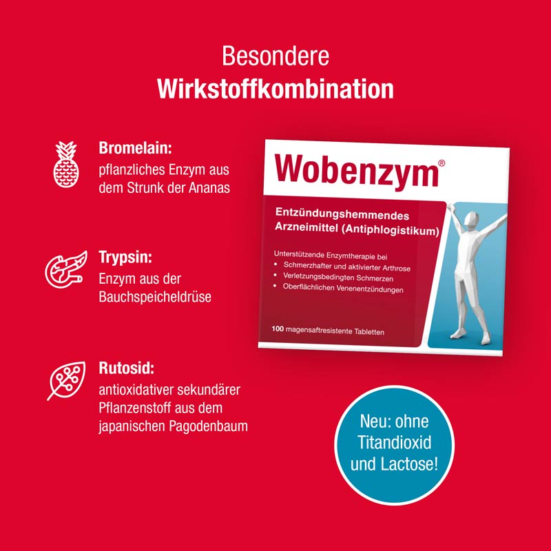 Wobenzym 800 St Tabletten magensaftresistent