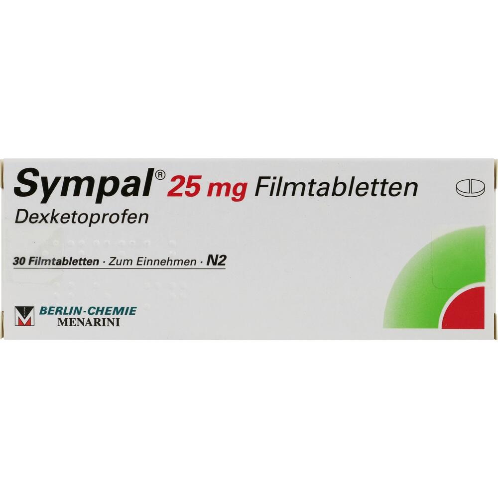 Sympal 25mg 30 St Filmtabletten