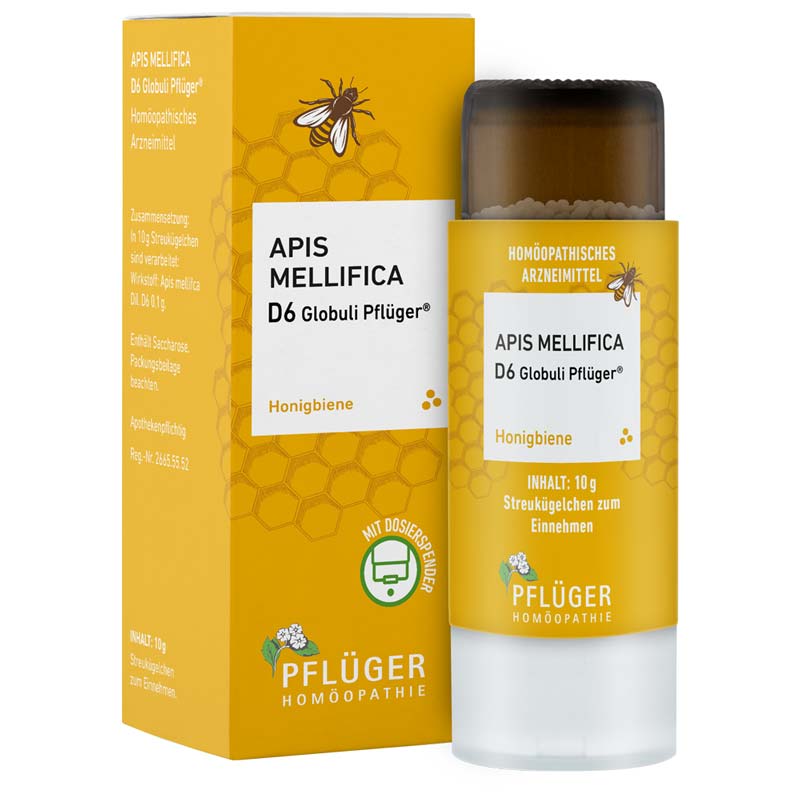 Apis mellifica D6 Globuli Pflüger 10 g Globuli