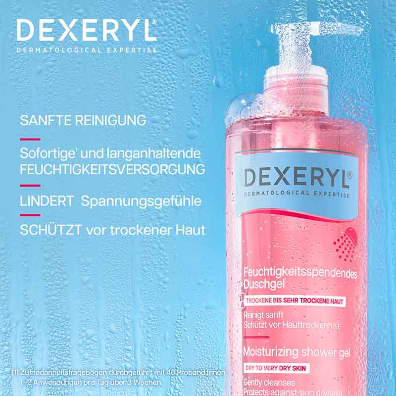 DEXERYL Feuchtigkeitsspendendes Duschgel 500 ml Duschgel