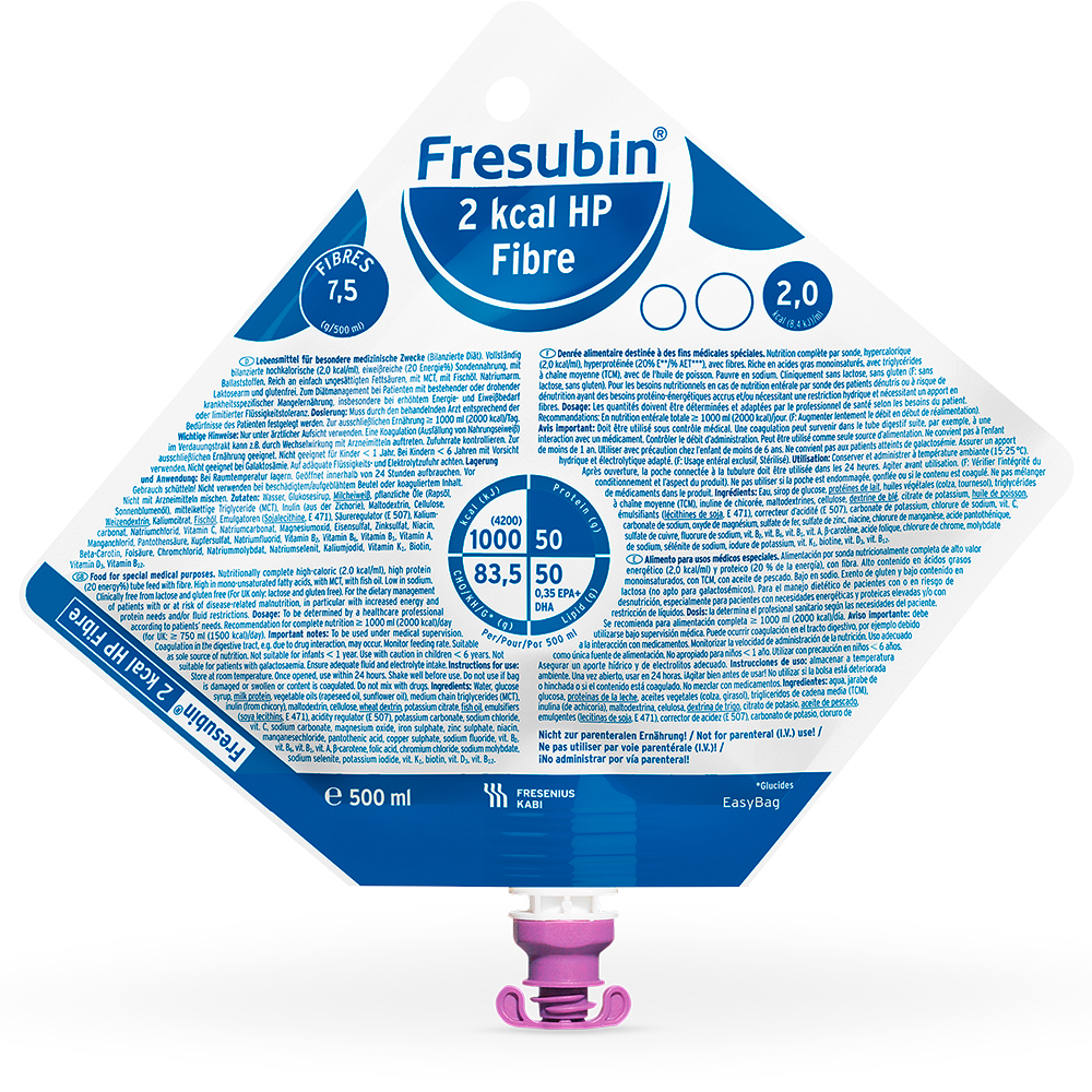 Fresubin 2 kcal HP Fibre 15X500 ml 15X500 ml