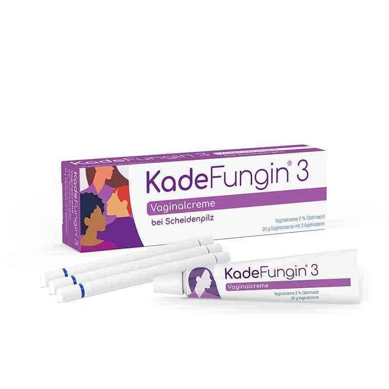 KadeFungin 3 bei Scheidenpilz Vaginalcreme 20 g Vaginalcreme