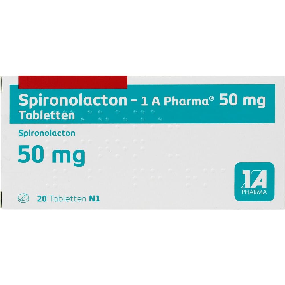 Spironolacton-1 A Pharma 50mg 20 St Tabletten