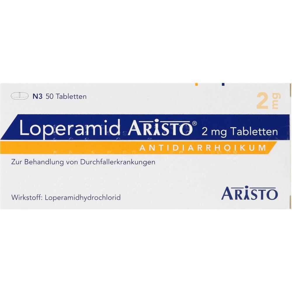 Loperamid Aristo 2mg 50 St Tabletten