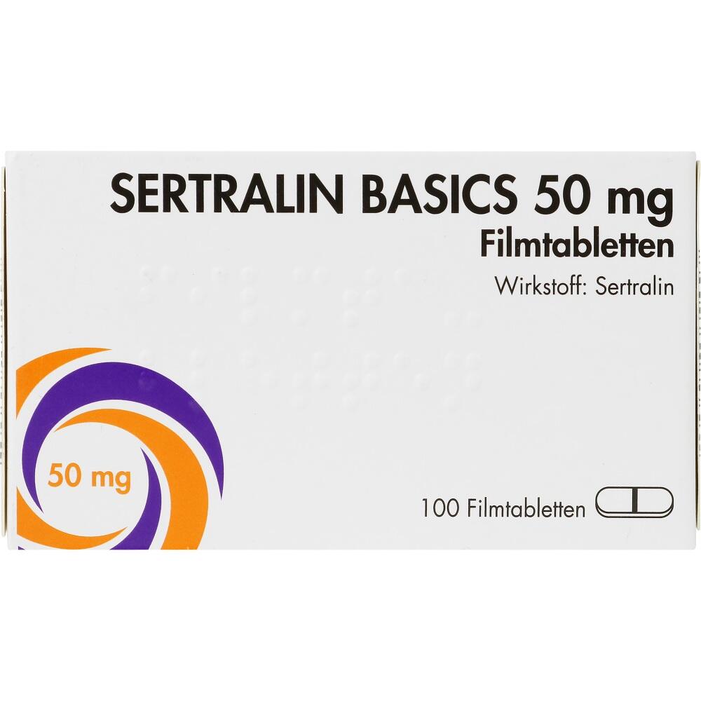 SERTRALIN BASICS 50 mg 100 St Filmtabletten