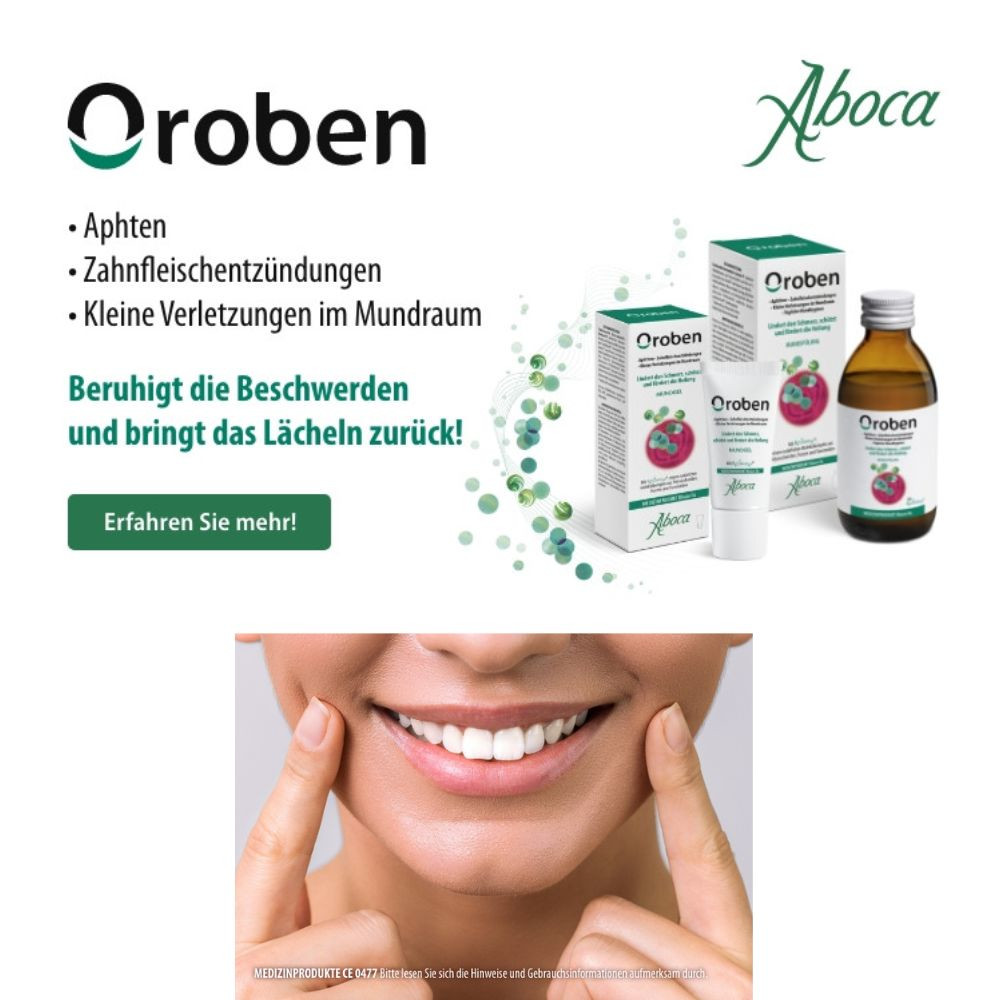 Oroben bei Aphten 150 ml Mundwasser