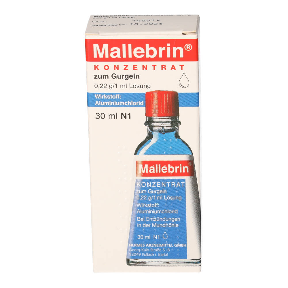 Mallebrin Konzentrat zum Gurgeln 30 ml Lösung