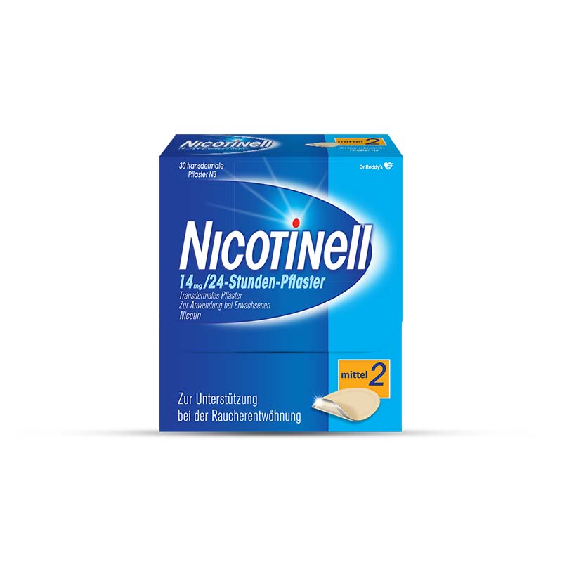 Nicotinell 14mg/24-Stunden-Pflaster 30 St Pflaster transdermal