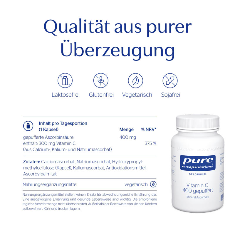 pure encapsulations Vitamin C 400  90 St Kapseln