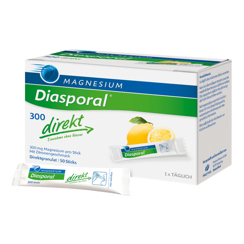 MAGNESIUM Diasporal 300 direkt Granulat 50 St Granulat