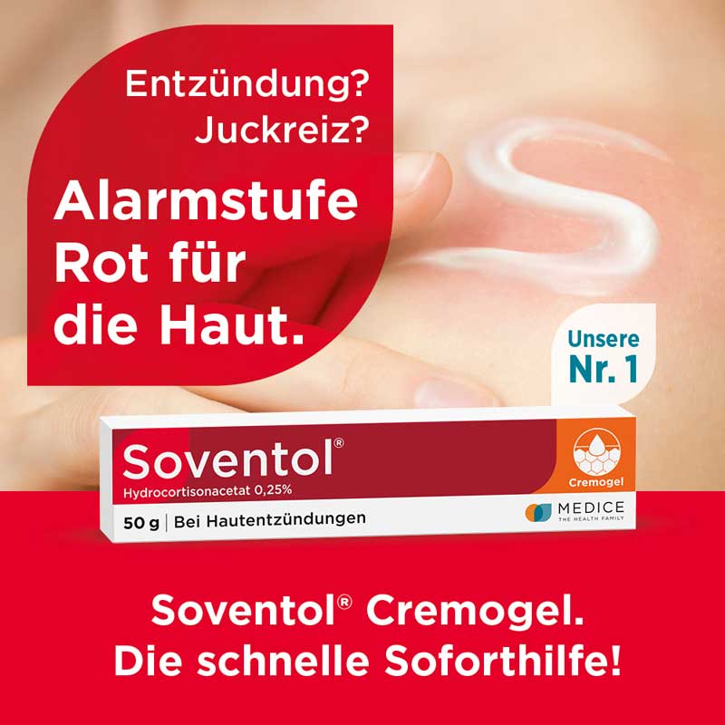 Soventol Hydrocortisonacetat 0,25%  50 g Creme