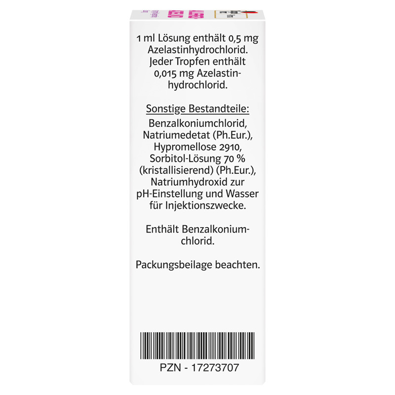 Doppelherz Pharma ALLERGO-AZELIND 6 ml Augentropfen