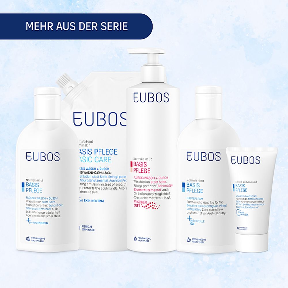 EUBOS BASISPFLEGE FLÜSSIG WASCH+DUSCH WASCHLOTION Nachfüllbeutel 400 ml Flüssigkeit
