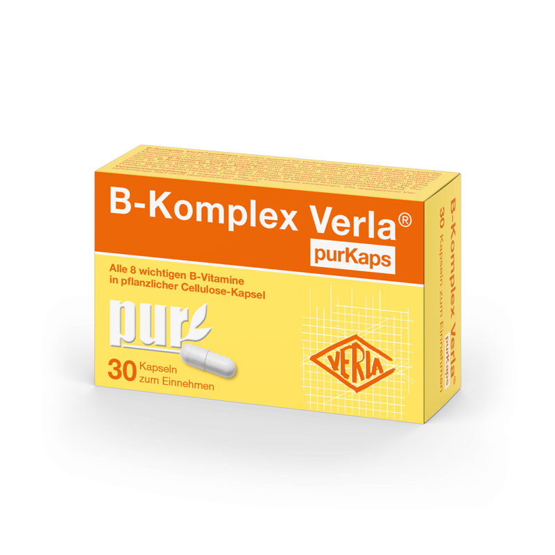 B-Komplex Verla purKaps 30 St Kapseln
