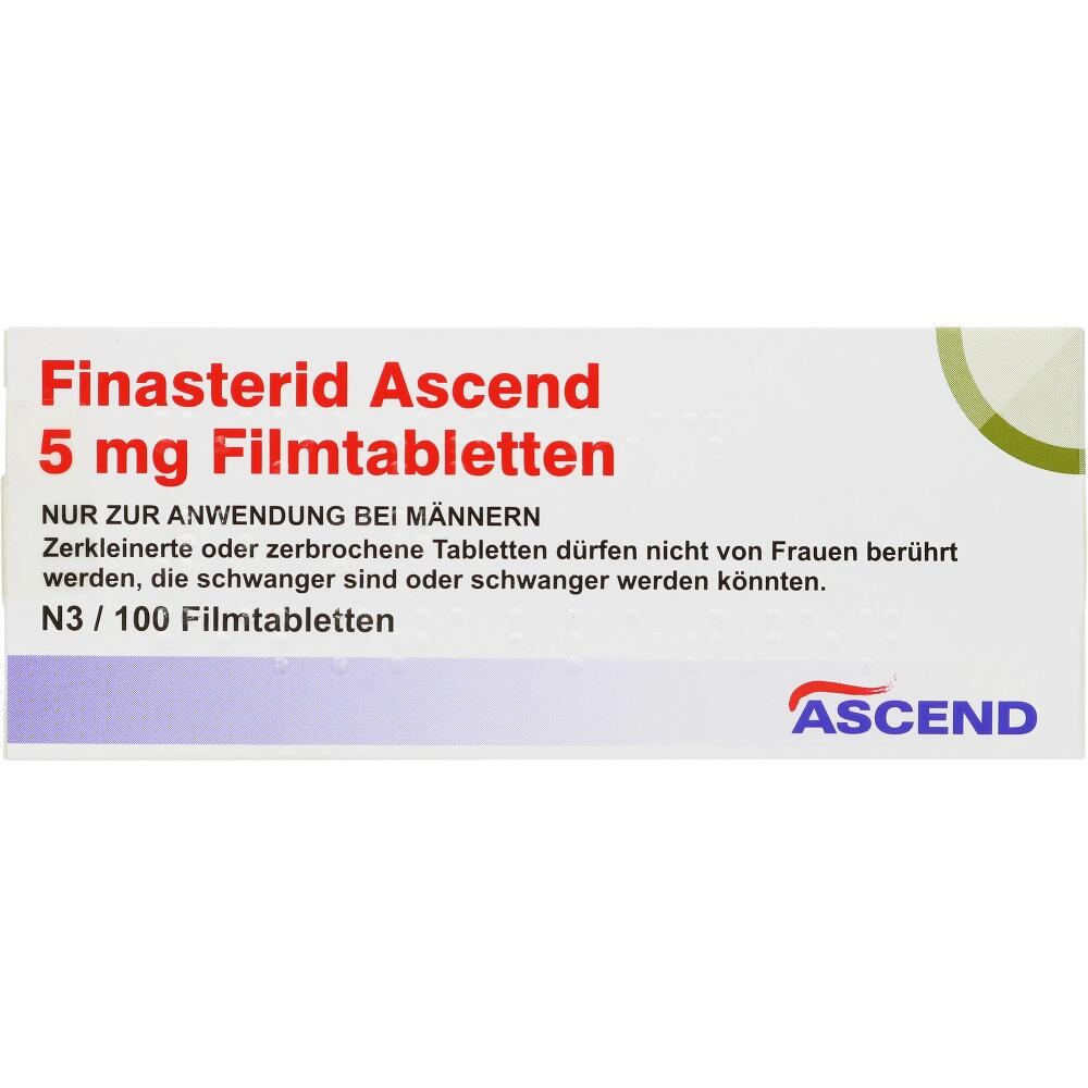 Finasterid Ascend 5 mg 100 St Filmtabletten