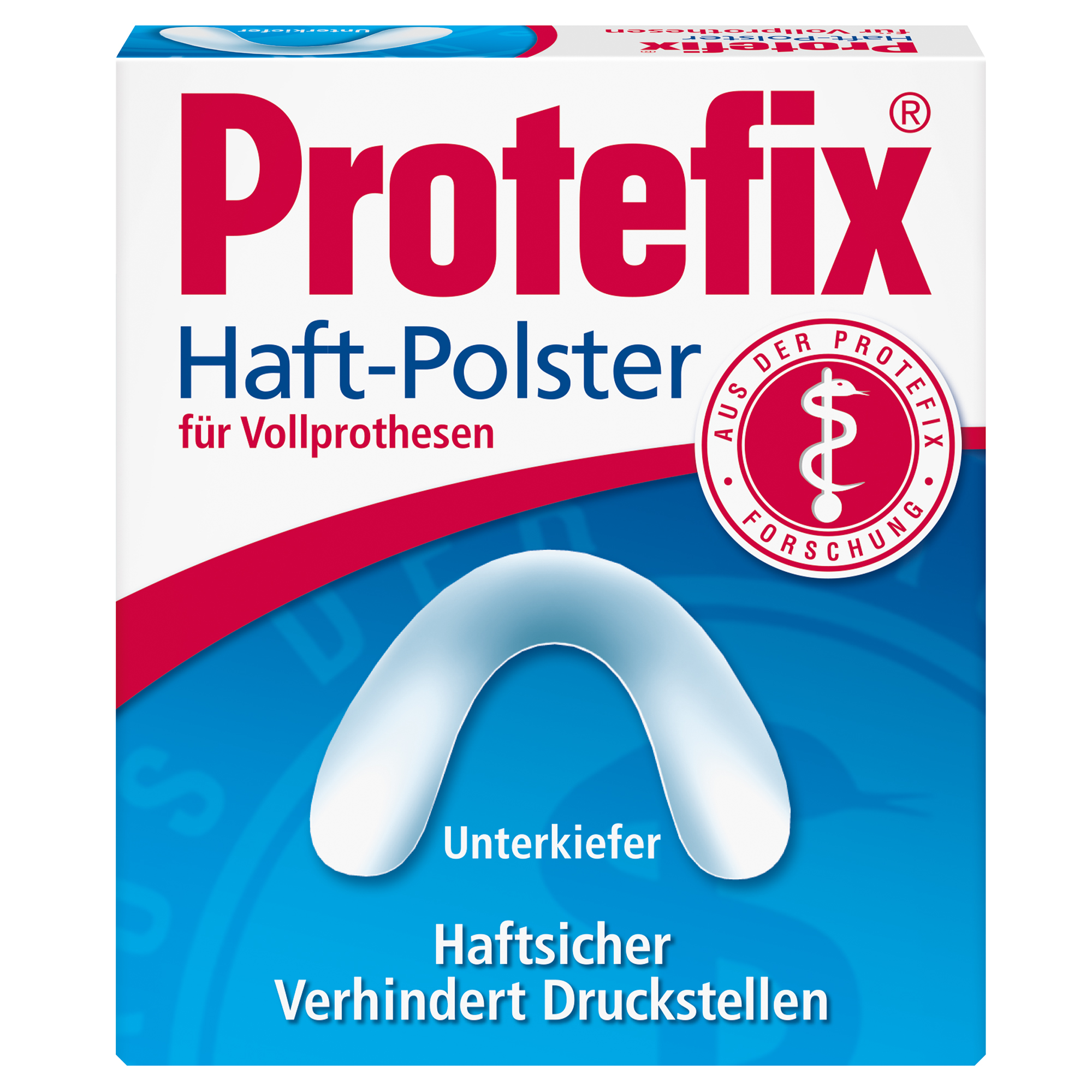 PROTEFIX Haftpolster für Unterkiefer 30 St Folie