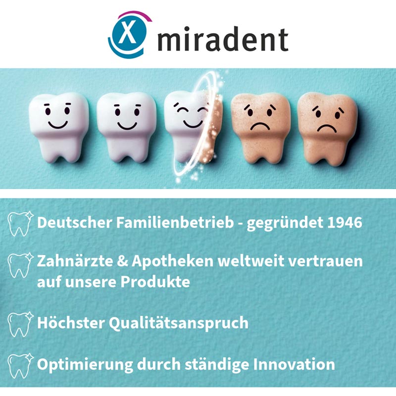 miradent Xylitol Chewing Gum Wassermelone 30 St Kaugummi