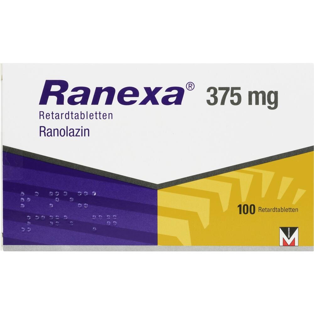 RANEXA 375 mg Retardtabletten 100 St Retard-Tabletten