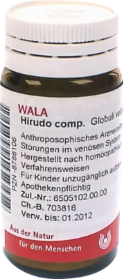 WALA Hirudo comp. Globuli 20 g Globuli