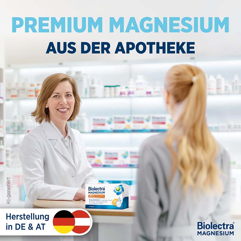 Biolectra MAGNESIUM 365mg FORTISSIMUM Orange  40 St Brausetabletten