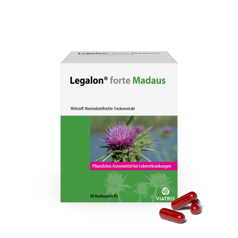 Legalon forte Madaus 60 St Hartkapseln