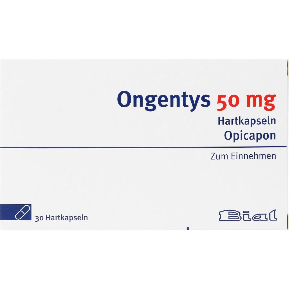 ONGENTYS 50 mg Hartkapseln 30 St Hartkapseln