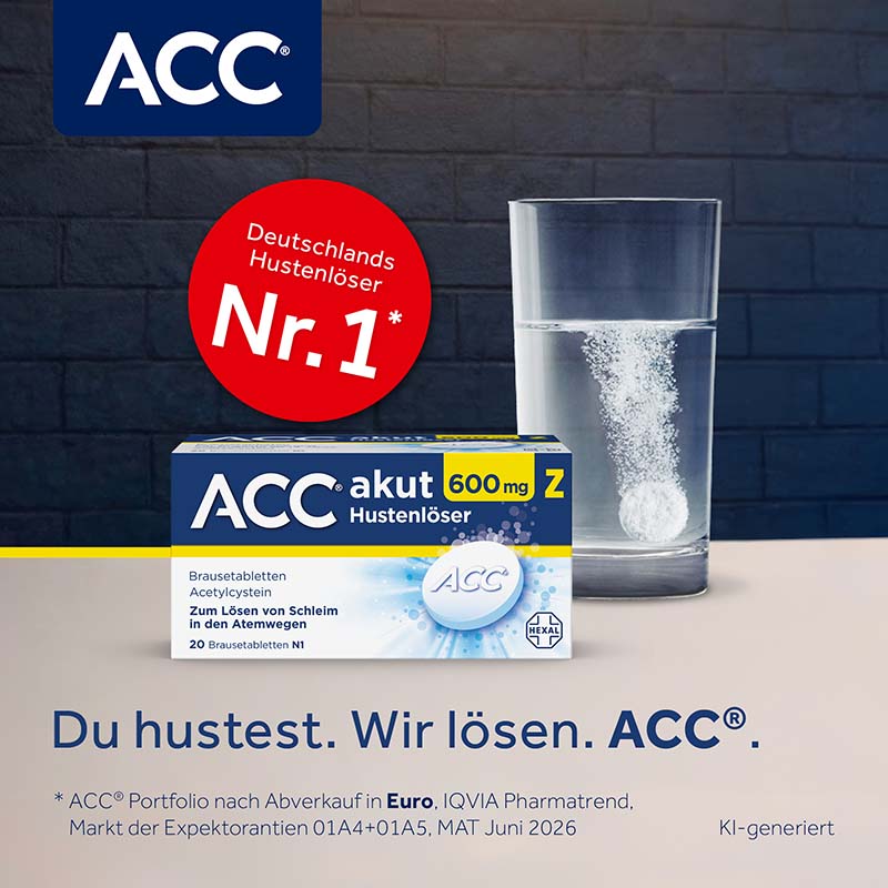 ACC akut 600 mg Z Hustenl&ouml;ser 20 St Brausetabletten