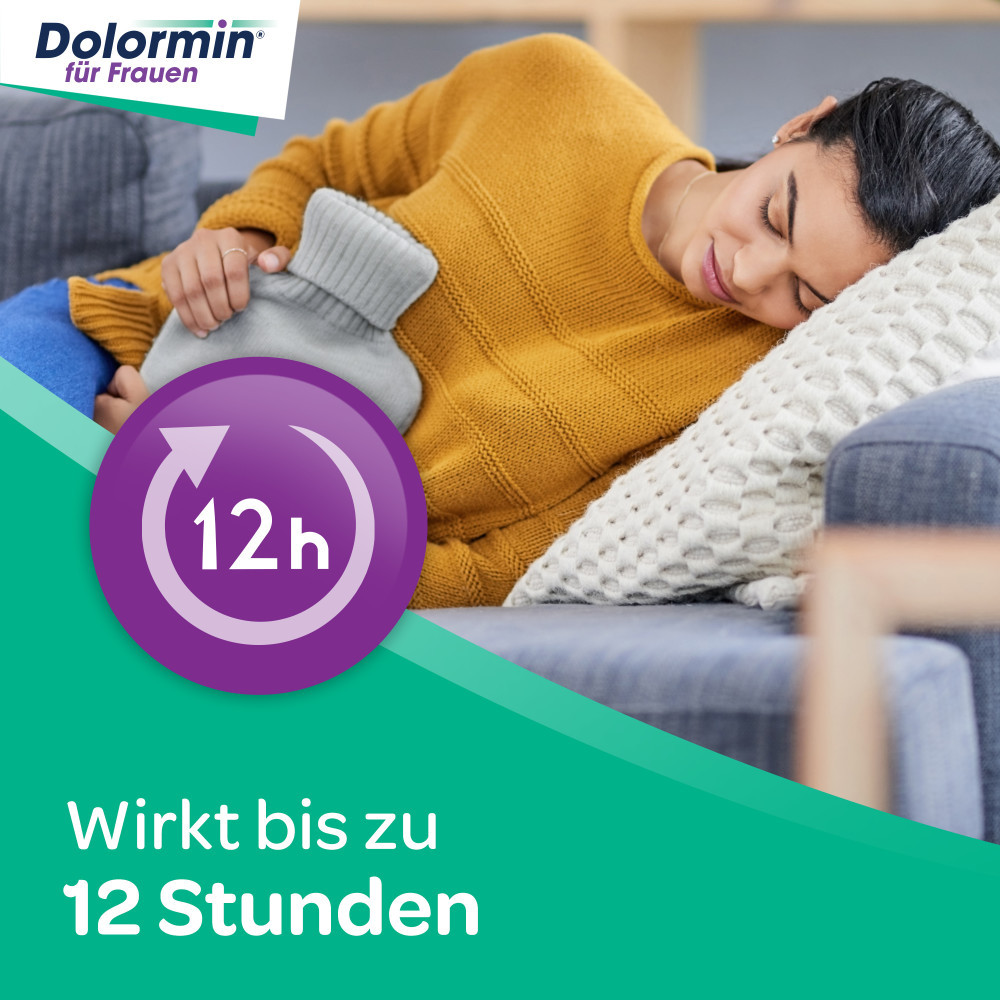 Dolormin für Frauen bei Regelschmerzen mit Naproxen, 10 Stück