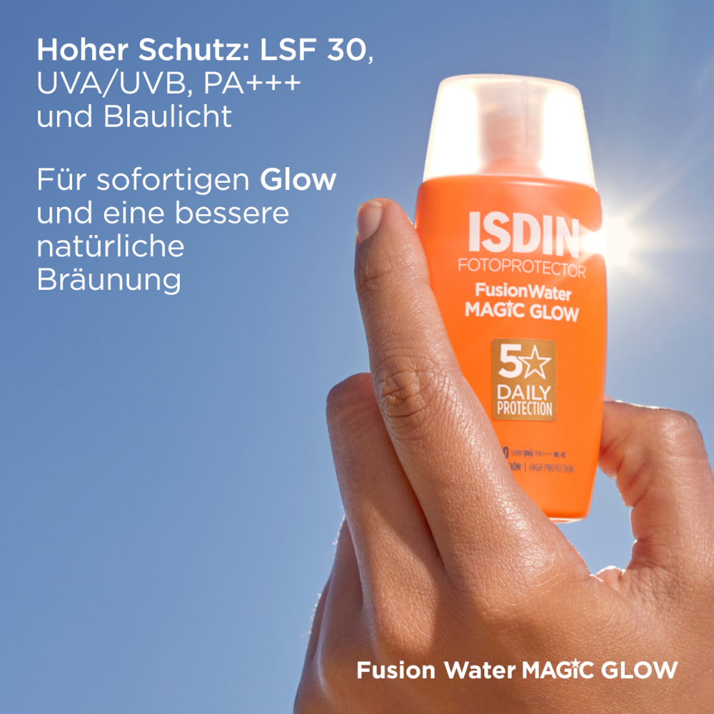 ISDIN FusionWater MAGIC GLOW SPF 30 50 ml Creme