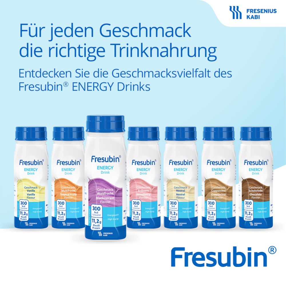 Fresubin Energy Trinknahrung Schokolade 4X200 ml Lösung