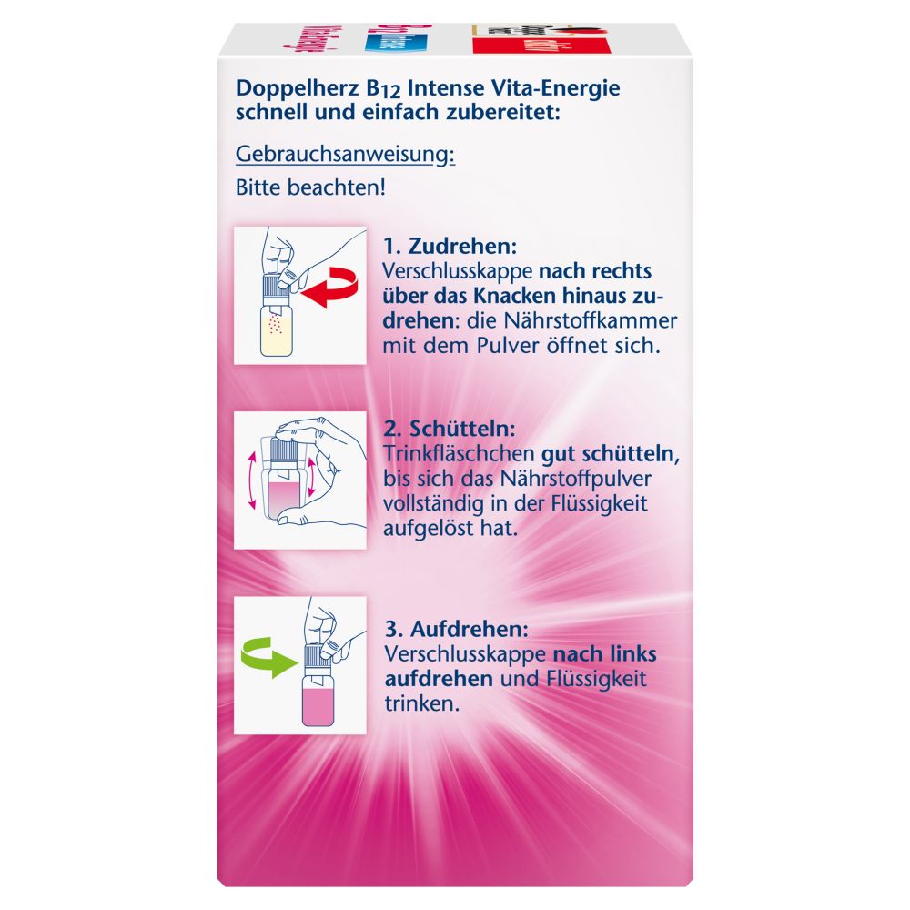 Doppelherz aktiv B12 Intense Vita-Energie 18 St Trinkampullen