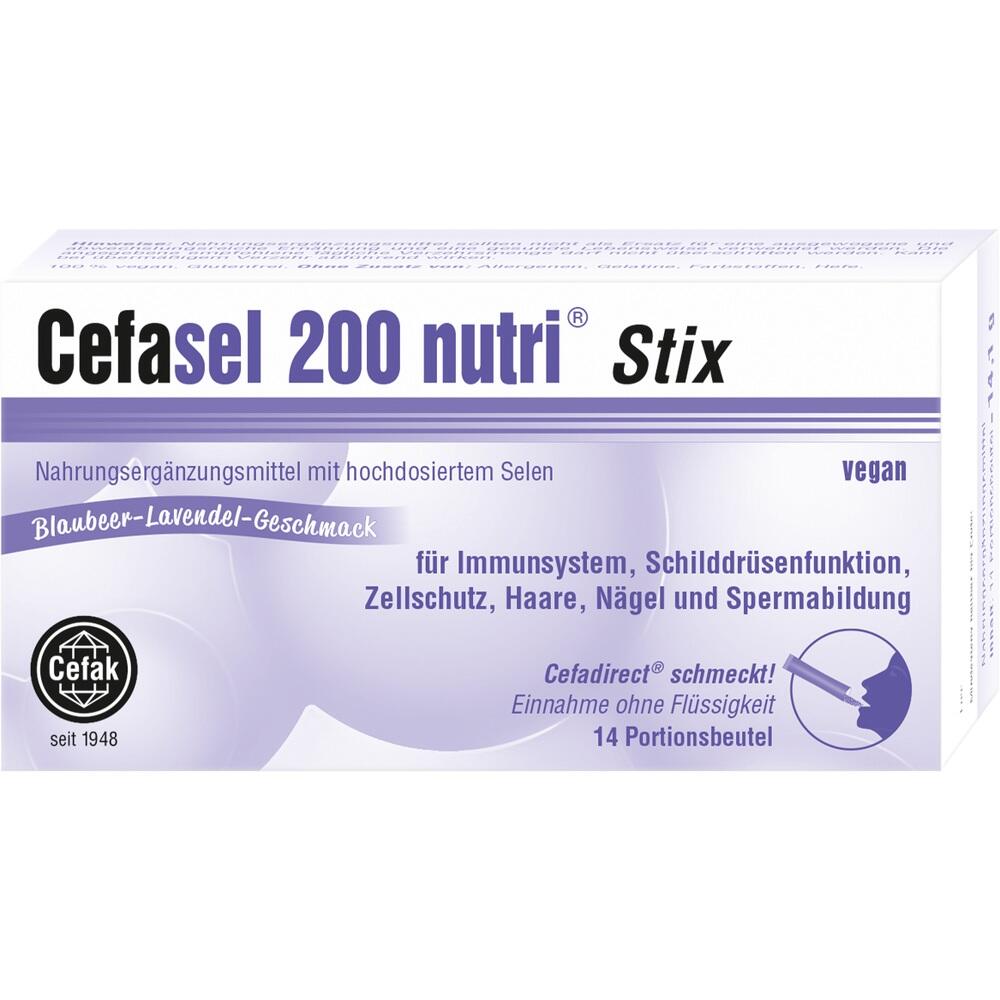 Cefasel 200 Nutri Stix 14 St Granulat