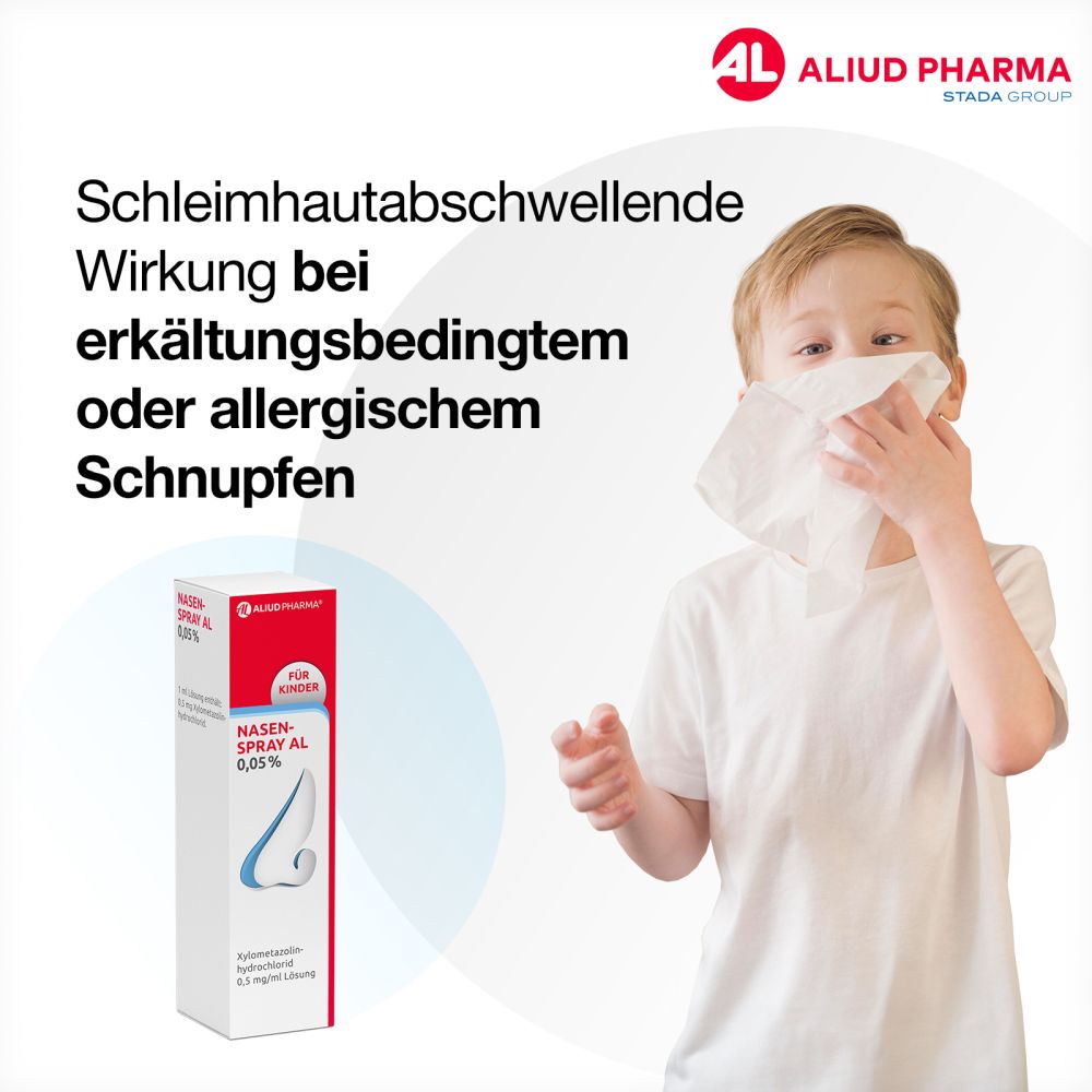 Nasenspray AL 0,05 % bei Schnupfen