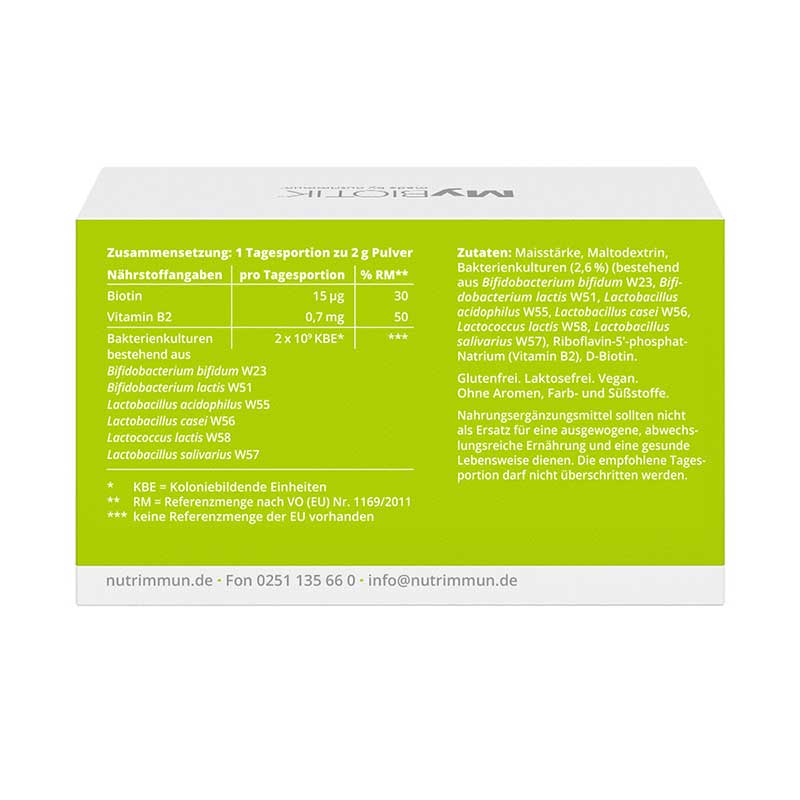 MyBIOTIK PUR 30X2 g Pulver