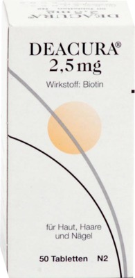 DEACURA 2,5 mg Tabletten 50 St Tabletten