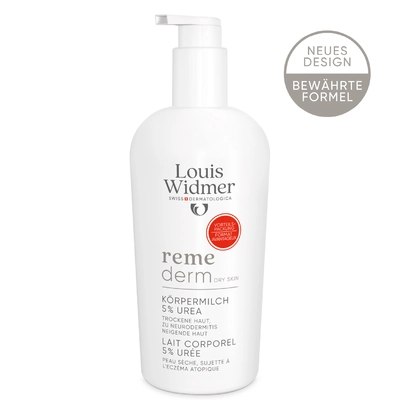 Louis Widmer reme derm KÖRPERMILCH 5% UREA 400 ml Milch