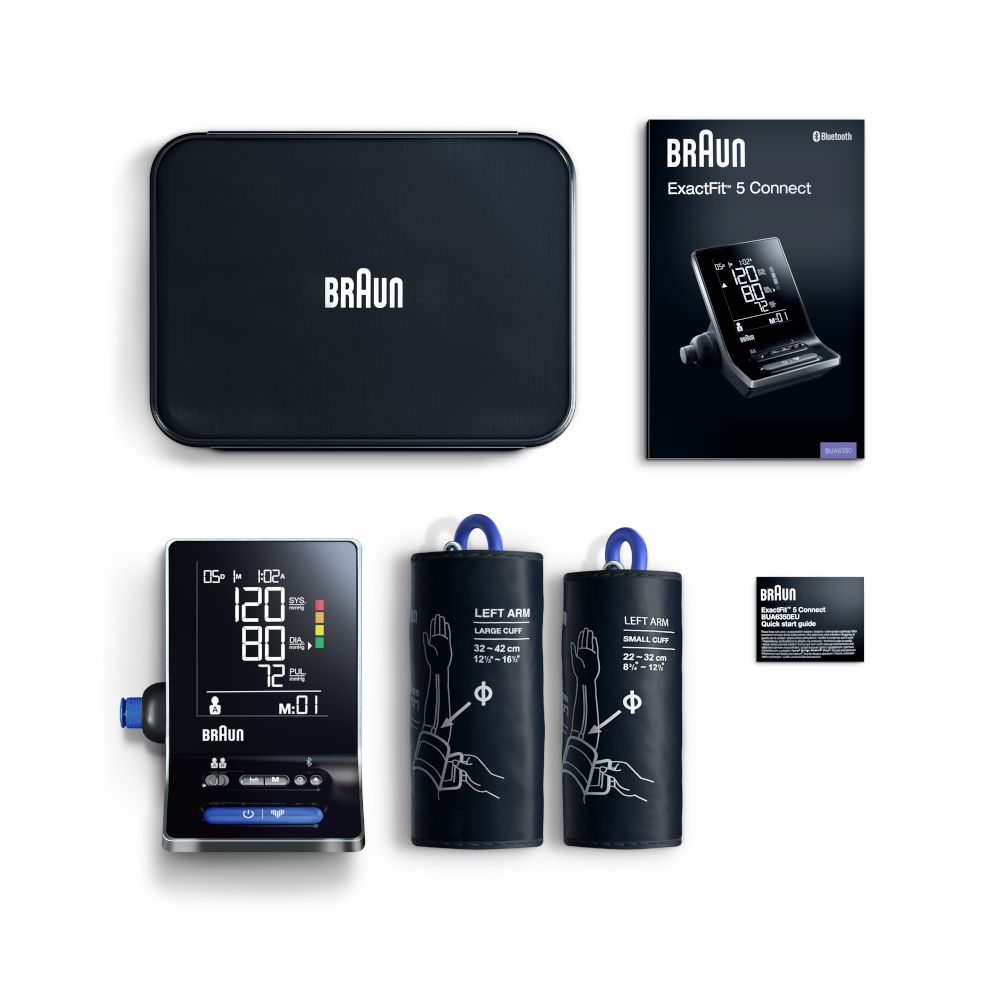BRAUN ExactFit 5 Connect Oberarm-Blutdruckmessgerät 1 St