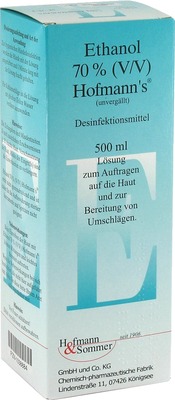 ETHANOL 70% V/V Hofmann's 500 ml Lösung