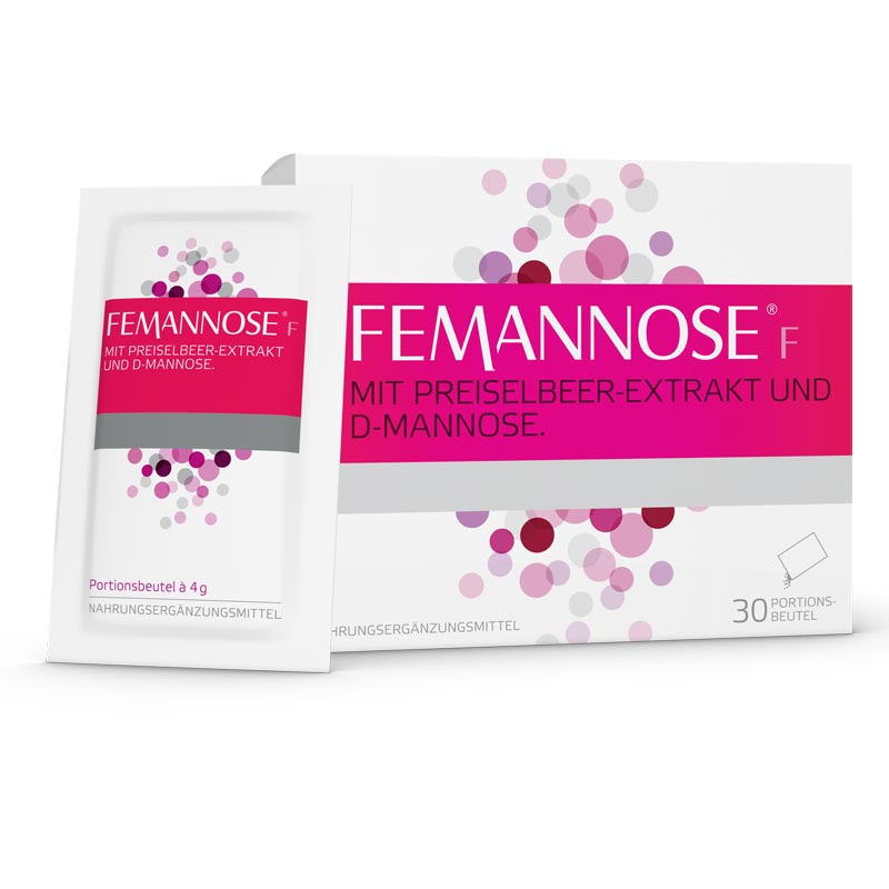FEMANNOSE F MIT PREISELBEER-EXTRAKT UND D-MANNOSE 30 St Granulat