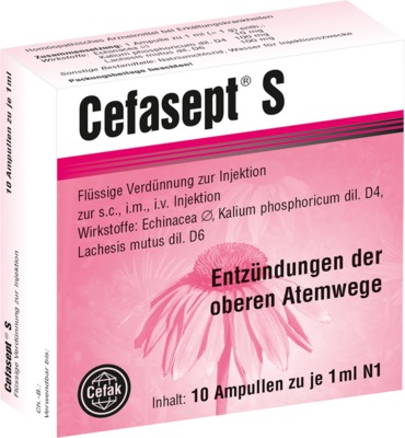 Cefasept S 100 St Injektionslösung