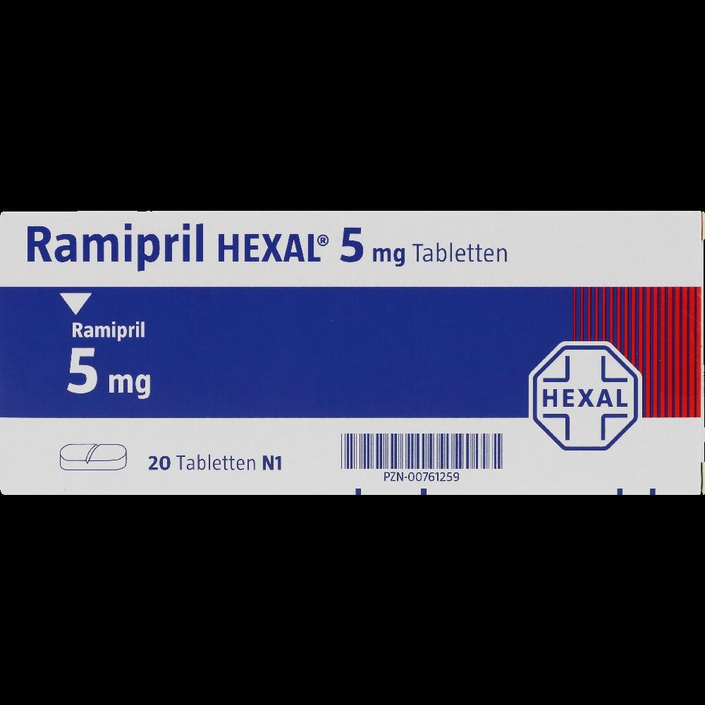 Ramipril HEXAL 5mg 20 St Tabletten