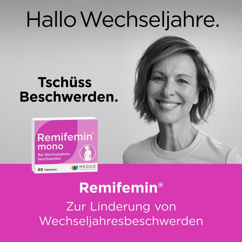 Remifemin mono bei Wechseljahresbeschwerden 60 St Tabletten