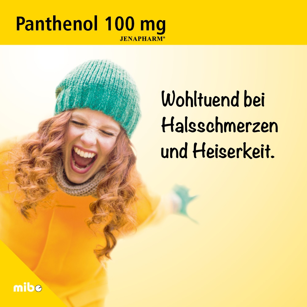 PANTHENOL 100 mg Jenapharm 20 St Tabletten