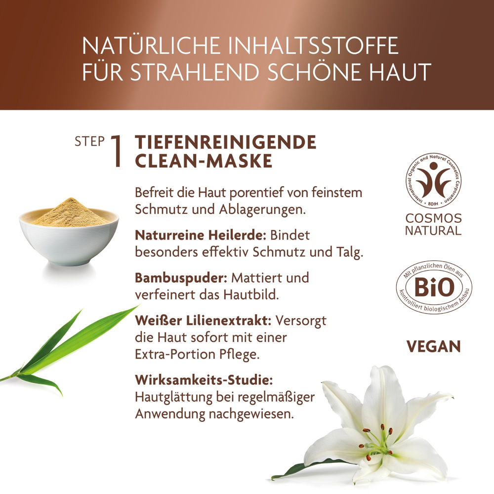 Luvos HEILERDE HYDRO BOOSTER 1 Packung Gesichtsmaske