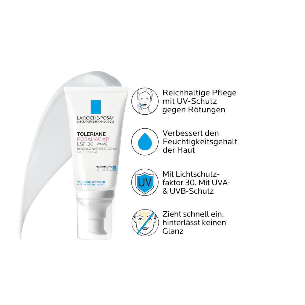 LA ROCHE-POSAY TOLERIANE ROSALIAC AR LSF30 TAGESPFLEGE 50 ml Creme