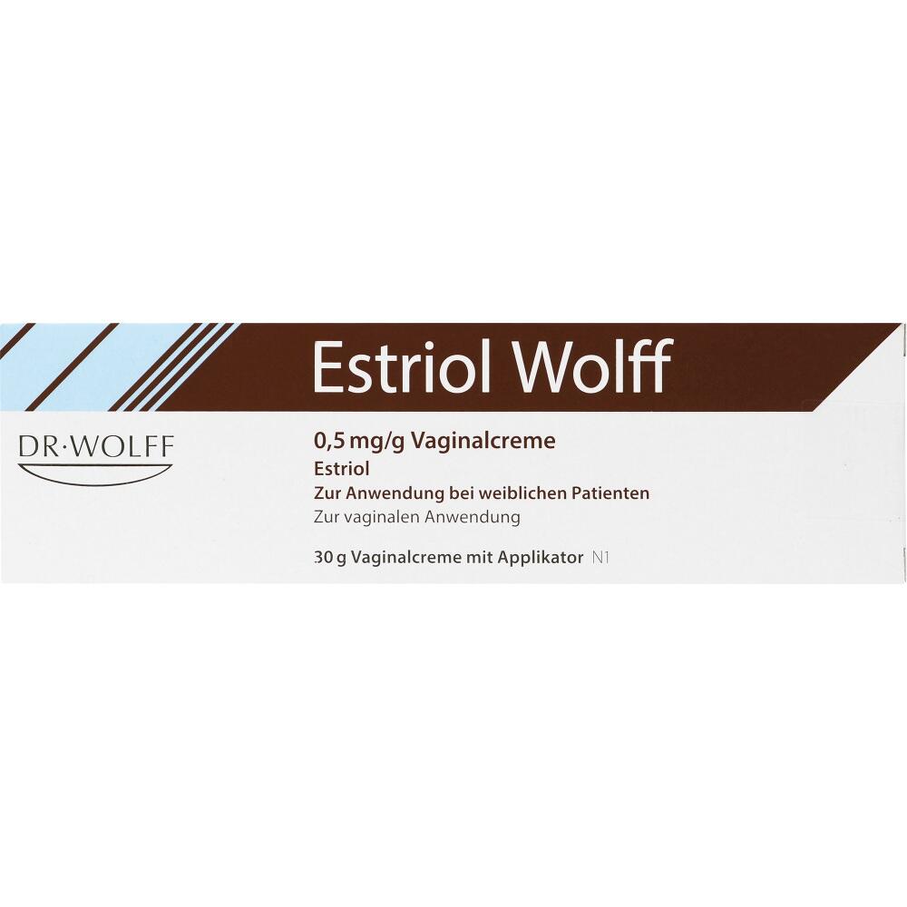 Estriol Wolff 0,5mg/g  30 g Vaginalcreme