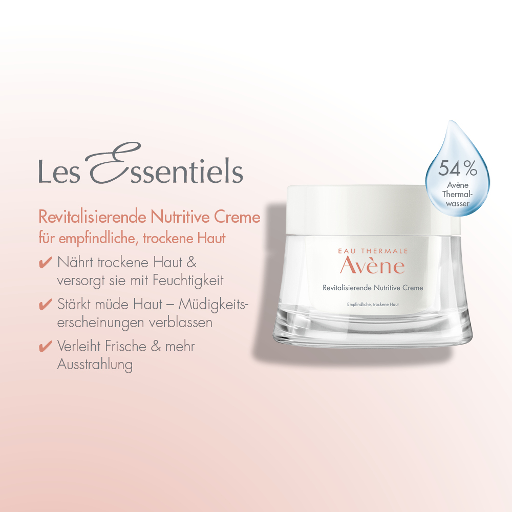 Avène EAU THERMALE Revitalisierende Nutritive Creme  50 ml Creme
